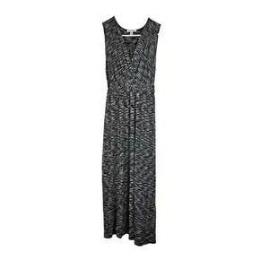 Spense Ruched Waist Maxi Dress Size Medium Sleeveless